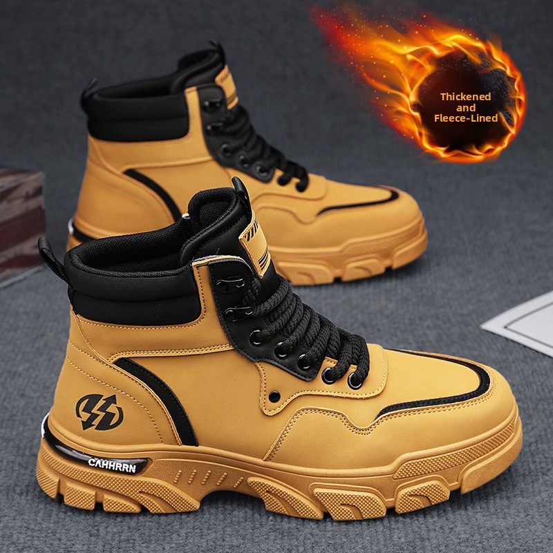Waterproof Winter Boot - Erkek Kışlık Botlar Polar Astarlı Günlük