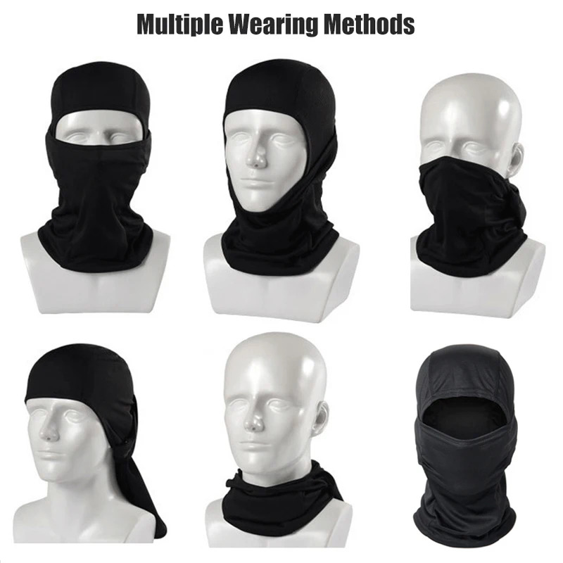 Balaclava Ski Mask - Kamuflajlı Balaklava Şapka Bisiklet Tam Yüz