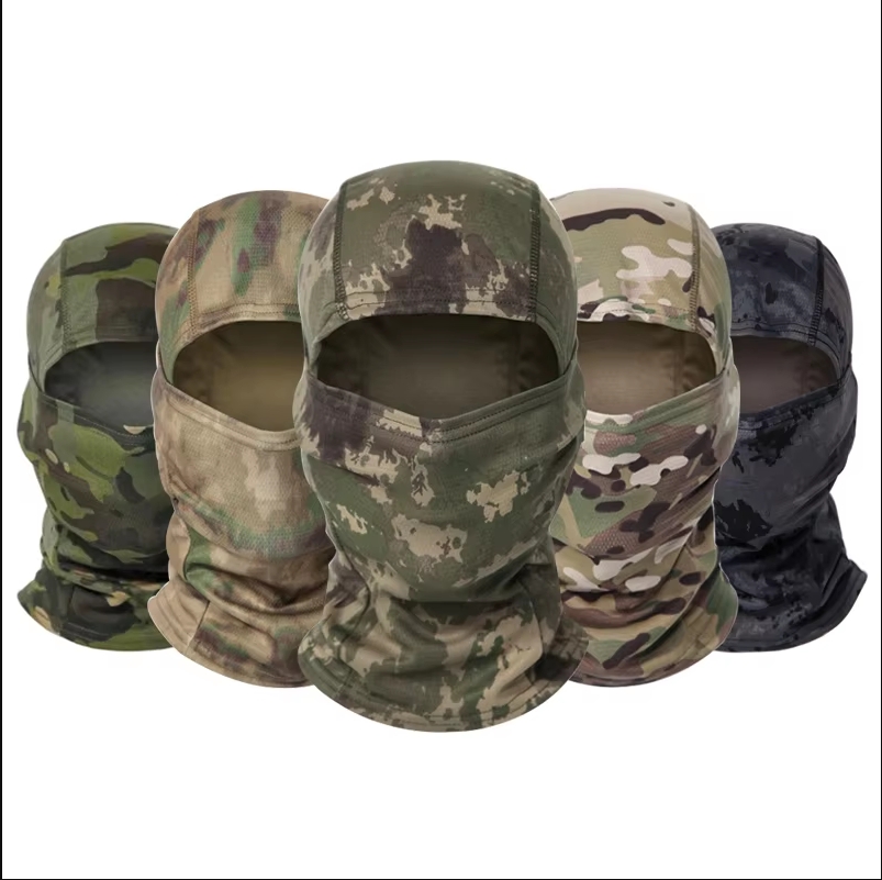 Balaclava Ski Mask - Kamuflajlı Balaklava Şapka Bisiklet Tam Yüz