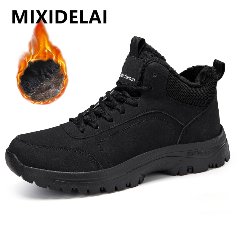 Kış erkek botları sıcak peluş  - Waterproof Winter Boot incelemesi ve fiyatı