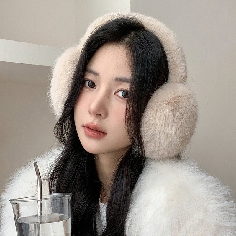 Katı renk yumuşak peluş kulak  - Earmuffs Foldable incelemesi ve fiyatı