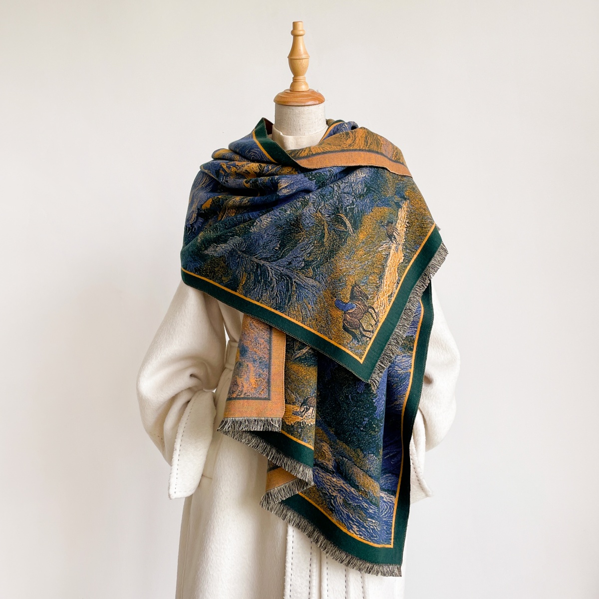 Kadın Kaşmir Eşarp Bandana Baş - Cashmere Pashmina Wrap incelemesi ve fiyatı